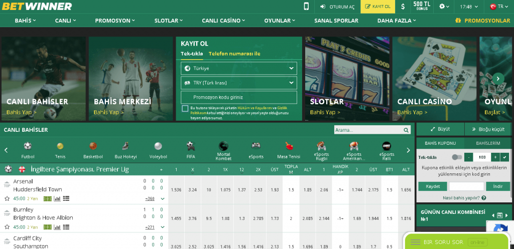 Betwinner güncel giriş